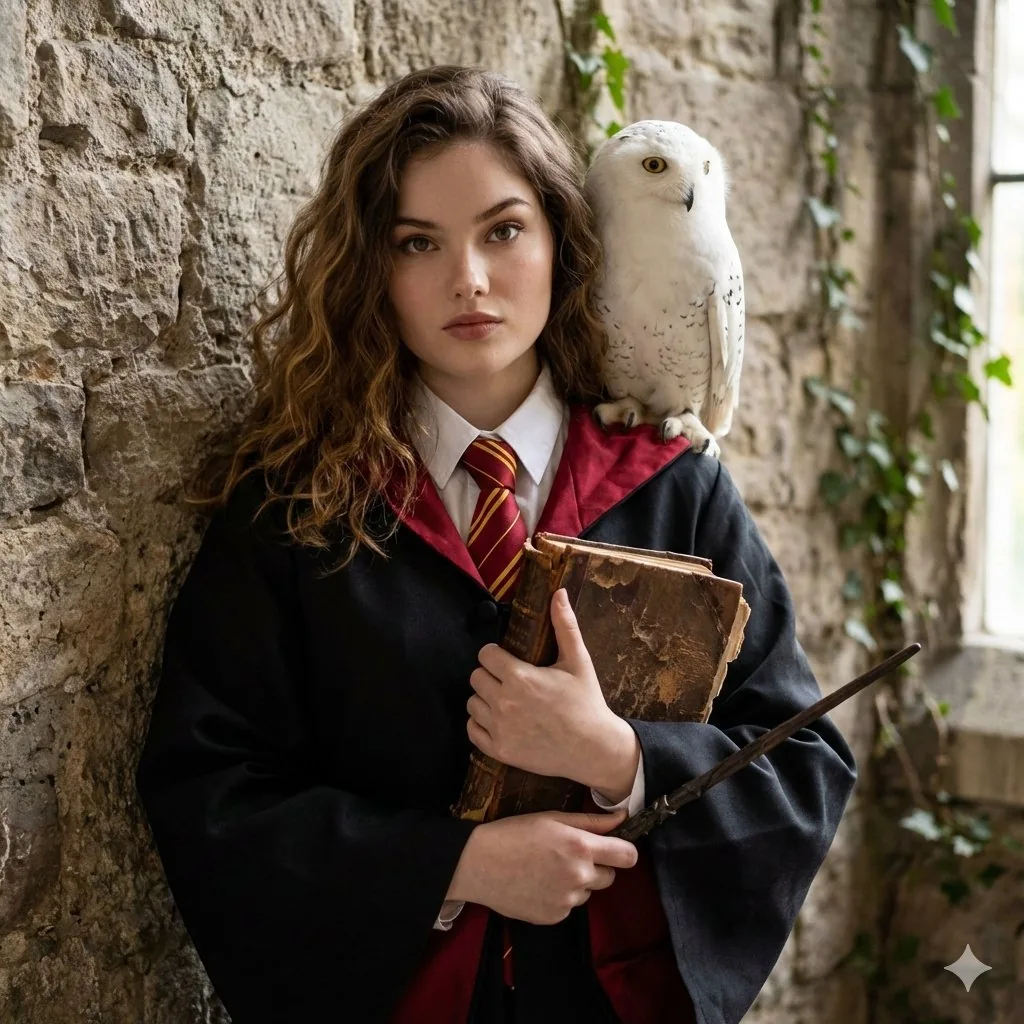 Hogwarts-Style Photoshoot Portrait reference
