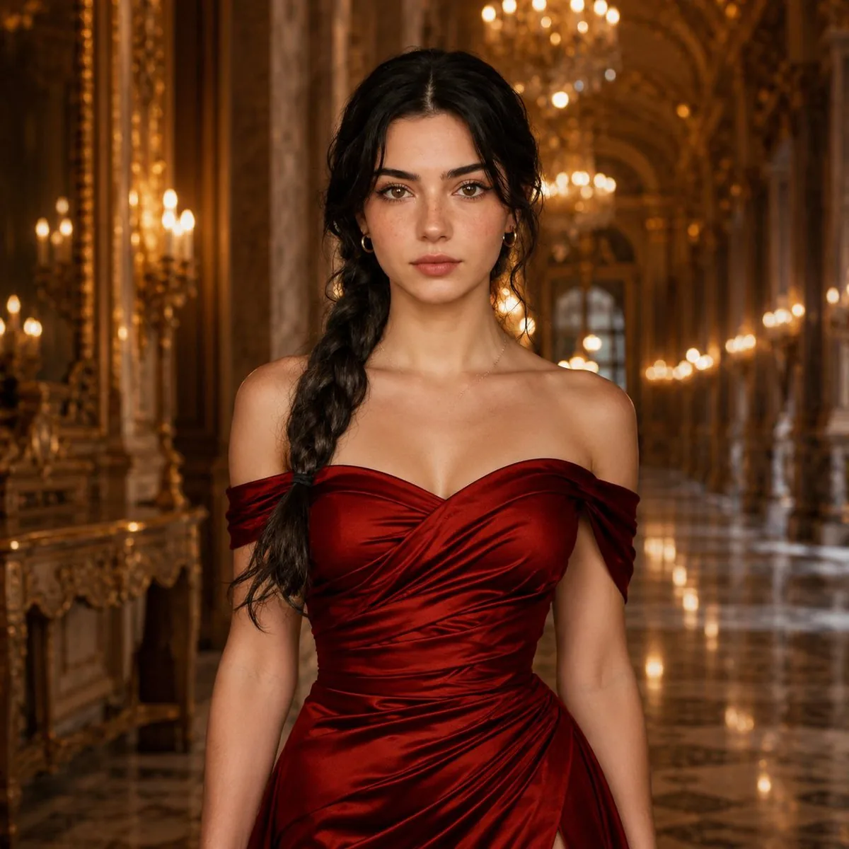 Luxurious Royal Palace Portrait reference