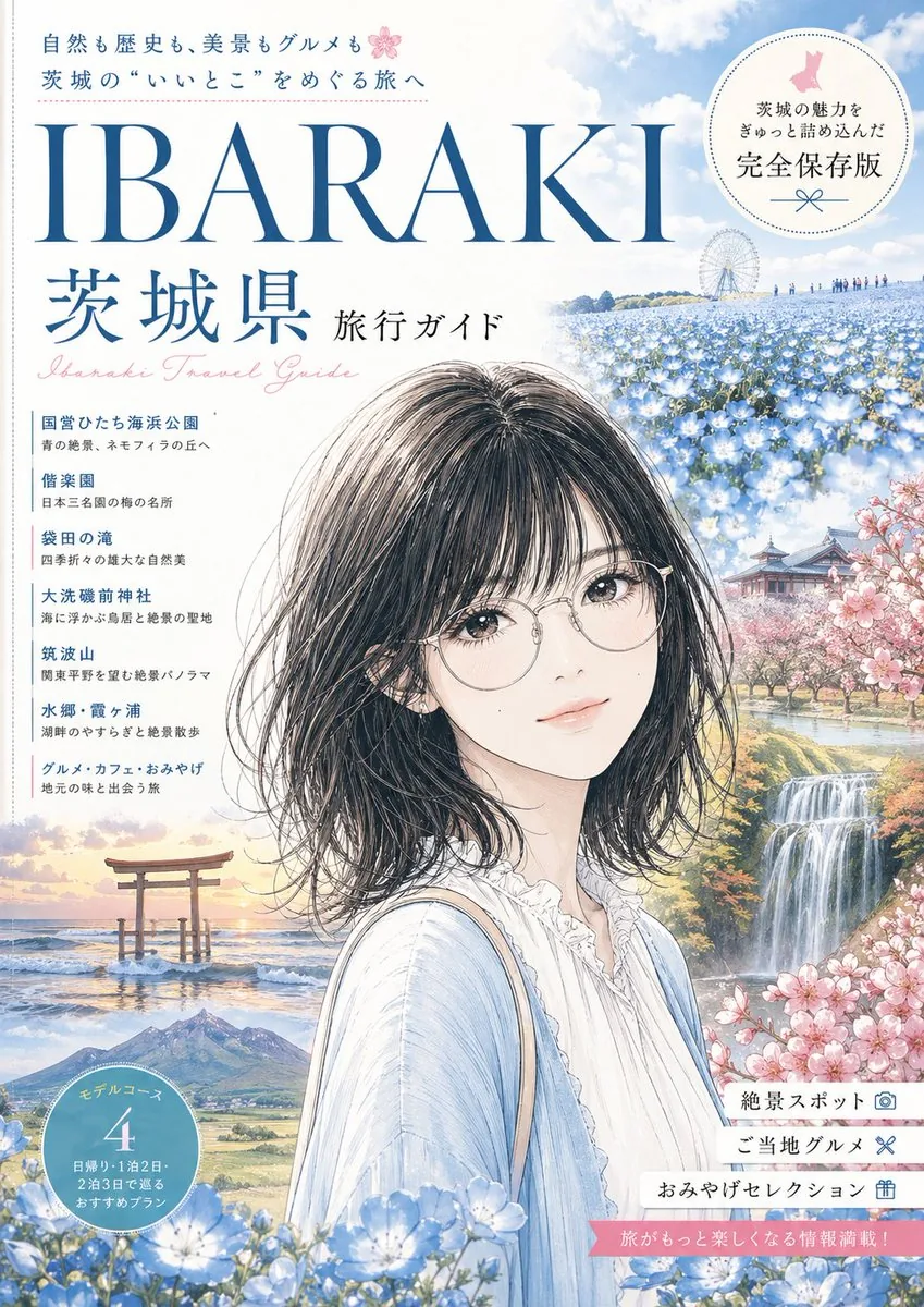 Ibaraki Travel Guide Cover reference
