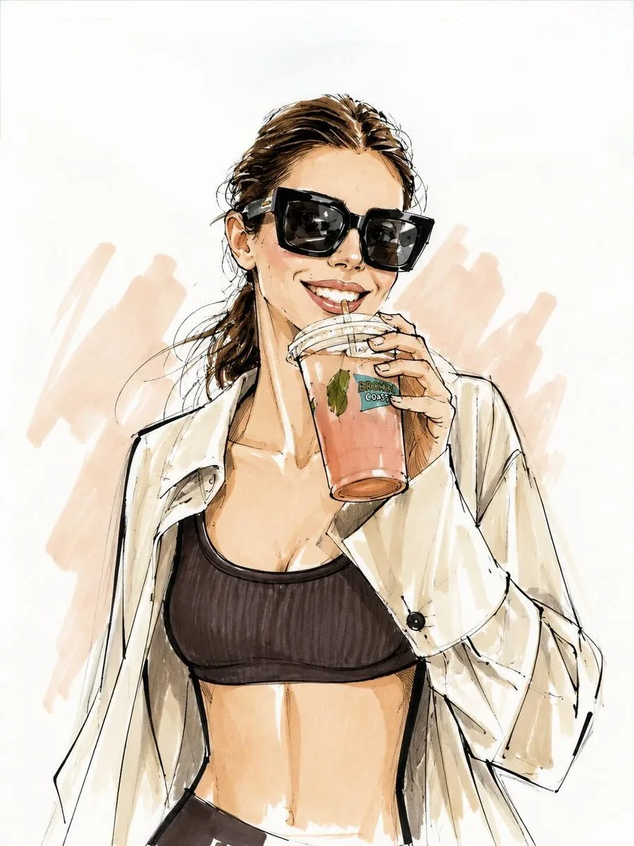 Vogue Style Fashion Illustration reference