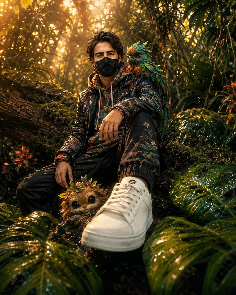 Hyper-Realistic Fantasy Jungle Adventure reference