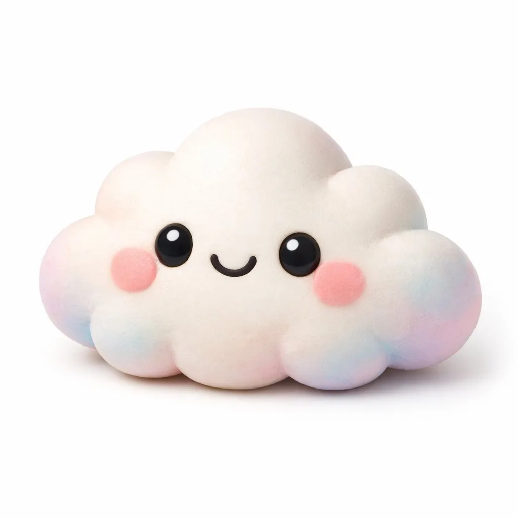 Kawaii 3D Character Icon reference