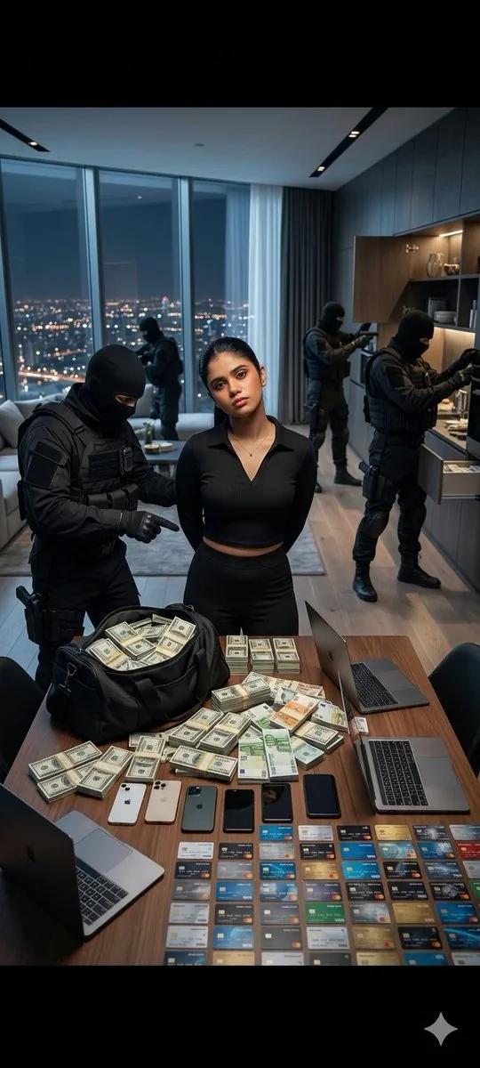 Cinematic police raid scene - Nano Banana Pro AI Prompt for Comic / Storyboard reference