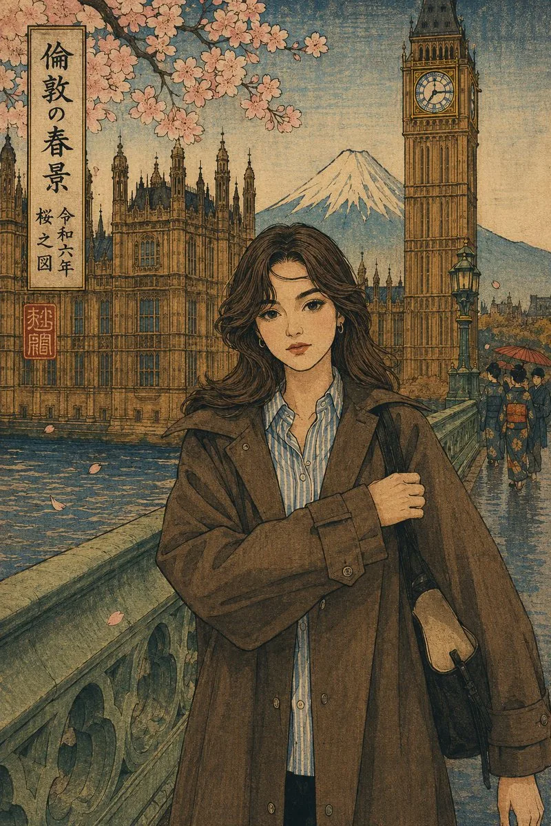 Ukiyo-e Portrait Transformation reference