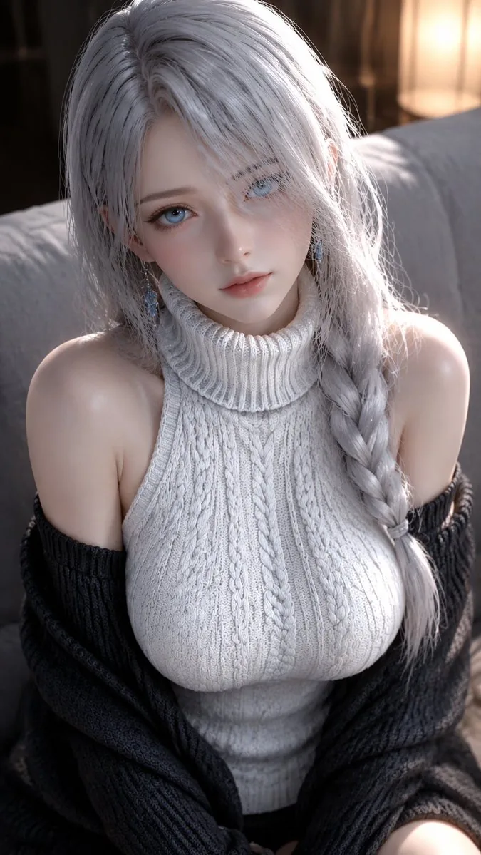 3D CG Oriental Fantasy Female Character reference