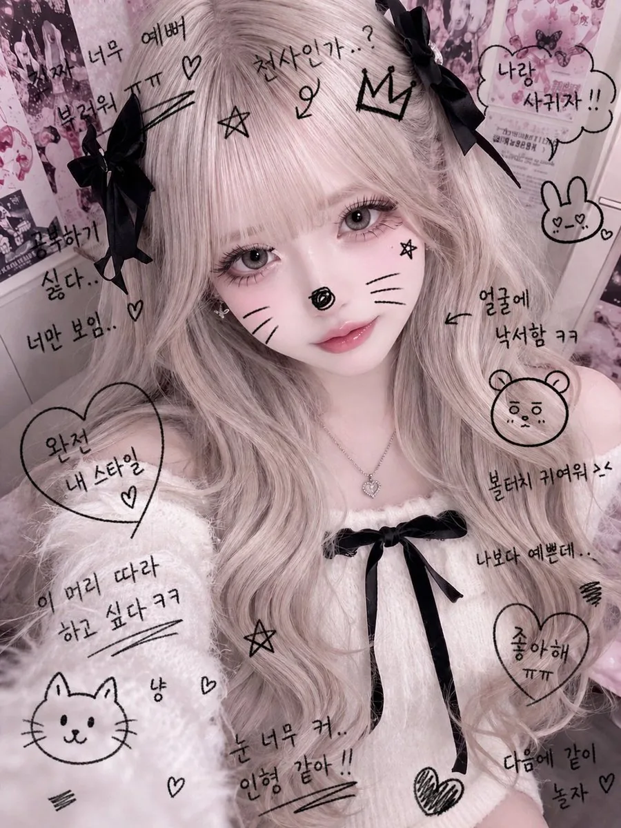Cute Student Photo Doodle reference