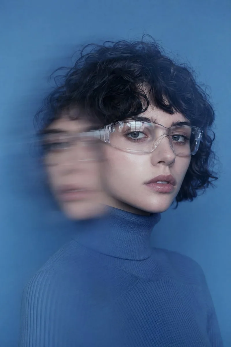 Double Exposure Motion Blur Portrait reference