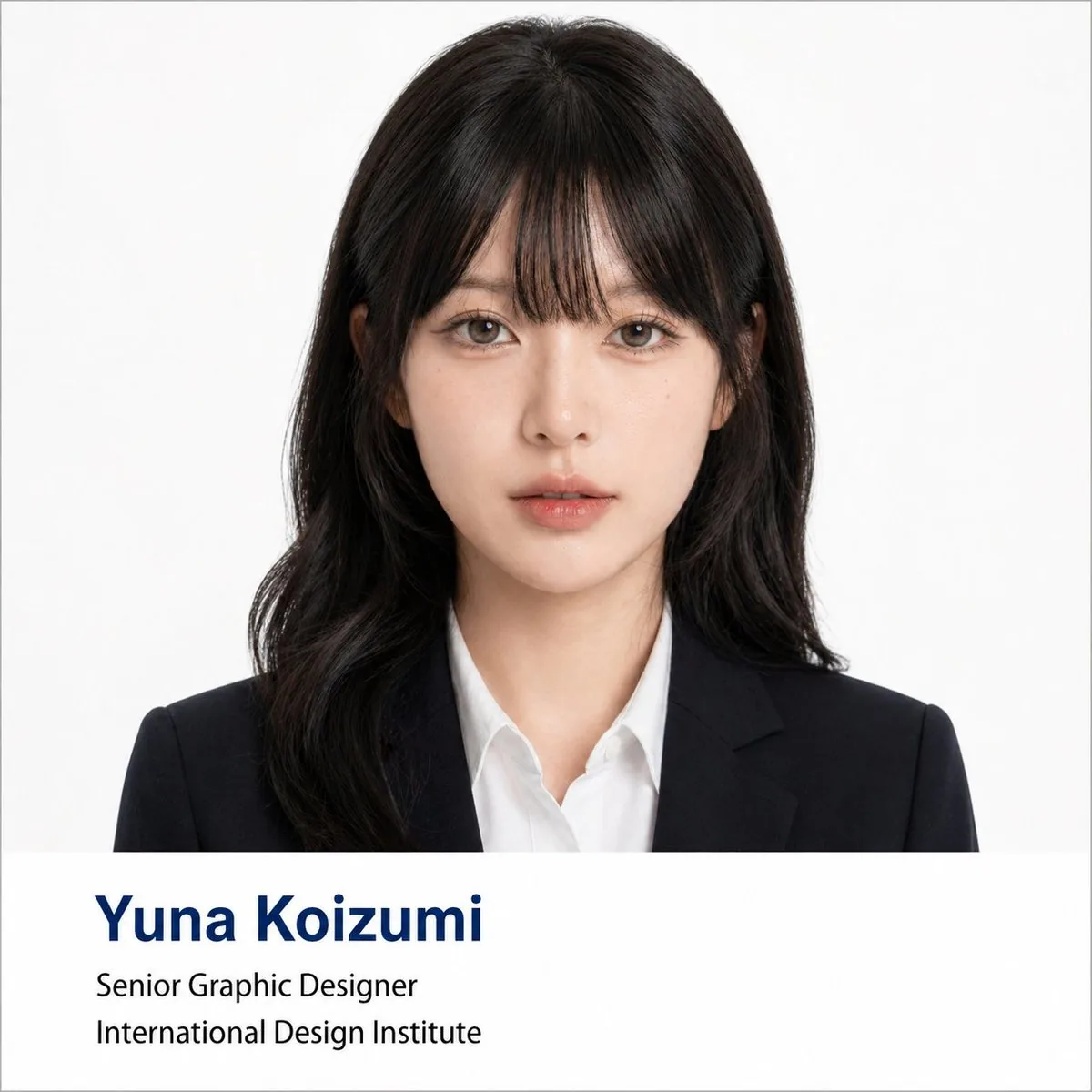 Professional Corporate Headshot Poster Creator reference