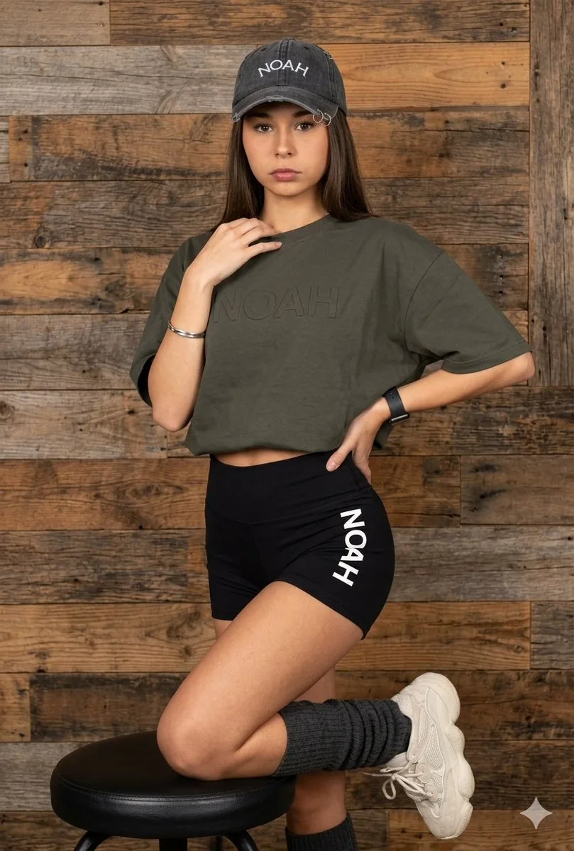 Latina Model in Distressed Denim and Wood Background - Nano Banana Pro AI Prompt for Product Marketing reference