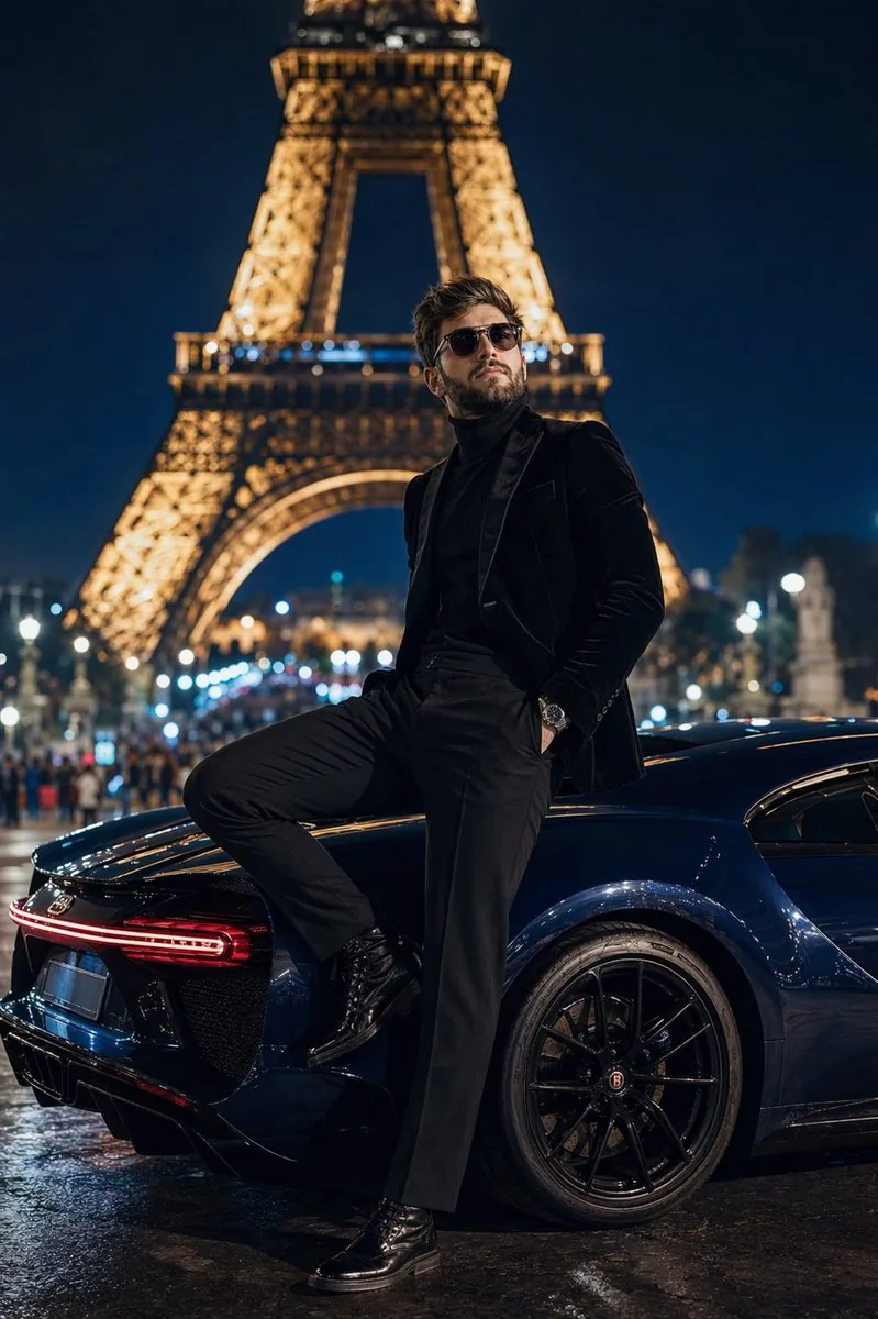 Cinematic Paris Fashion Shot reference