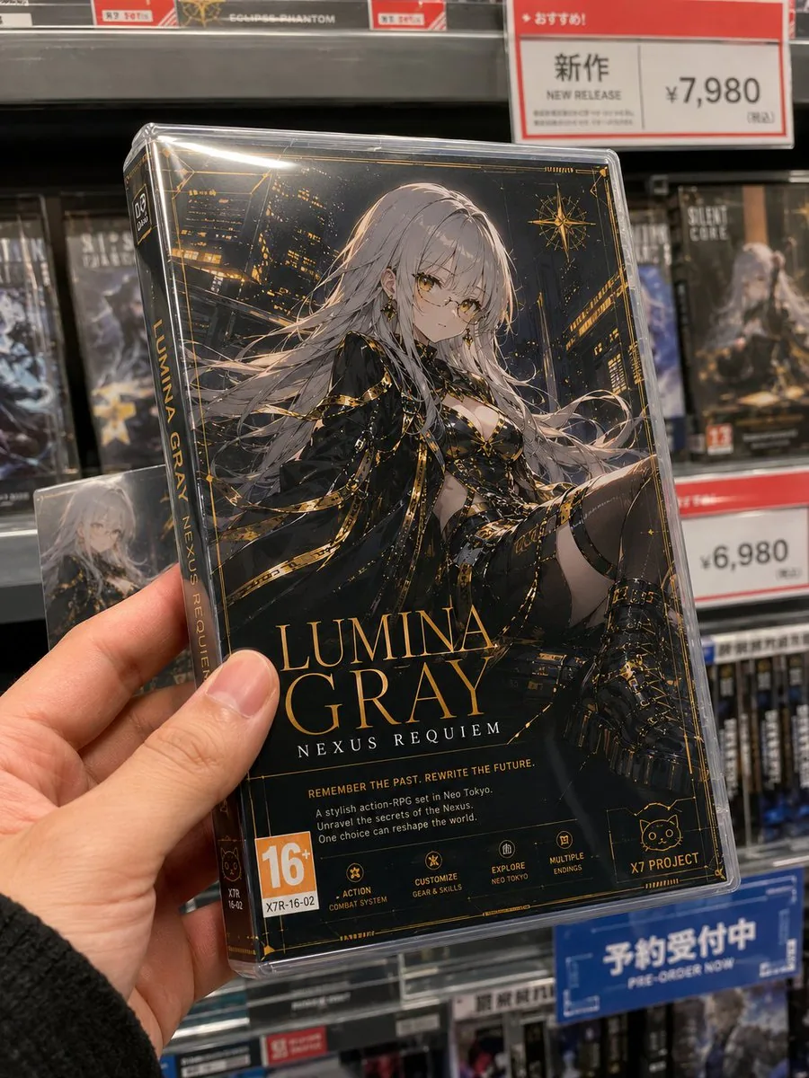 Fictional Game Case in Store reference