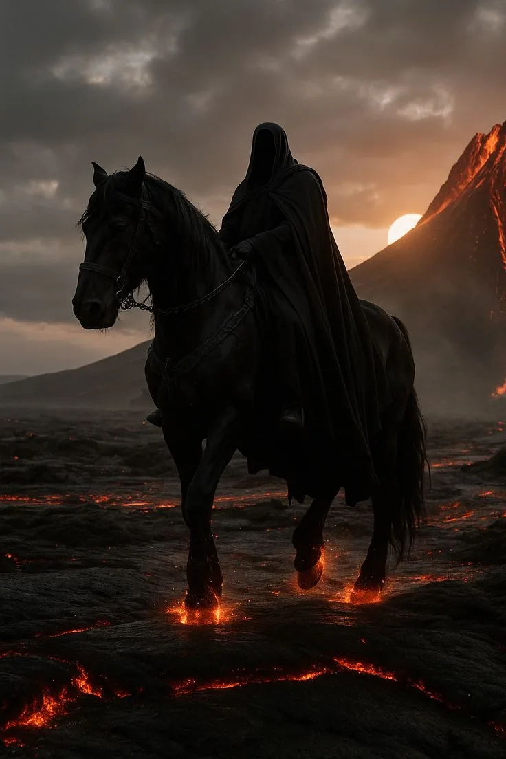 Faceless Rider Volcanic Keyframe reference