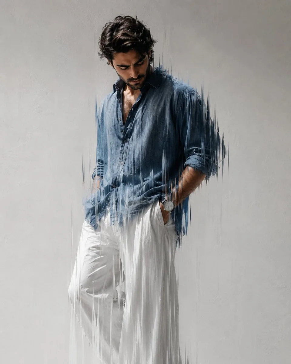 Editorial Fashion Photography with Motion Blur reference