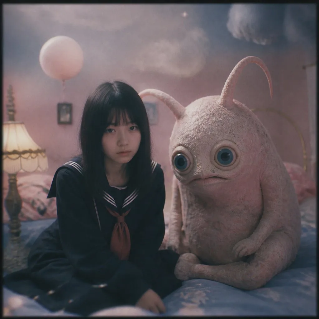 Dreamy Girl and Fantasy Creature reference