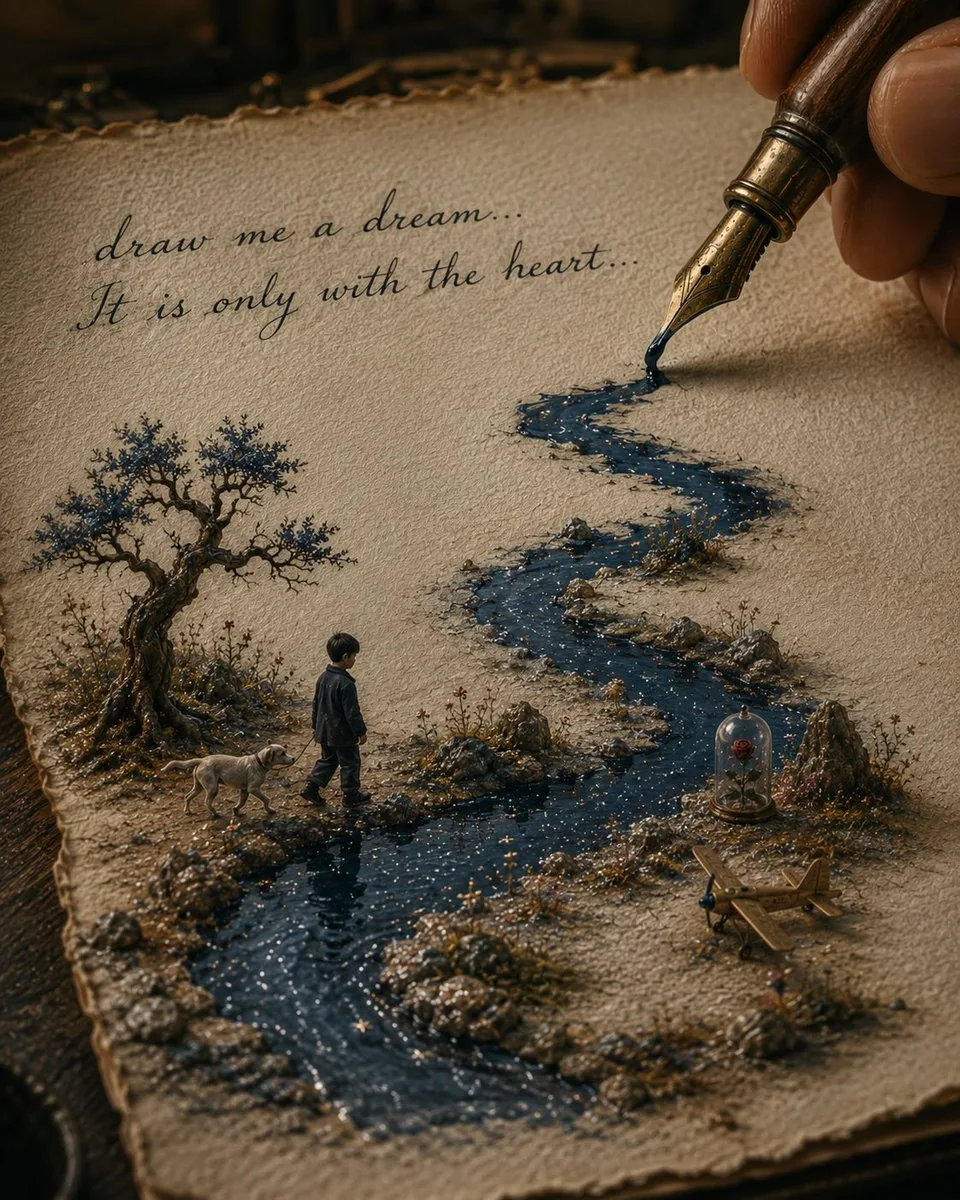 Ink River Fairy Tale Diorama reference