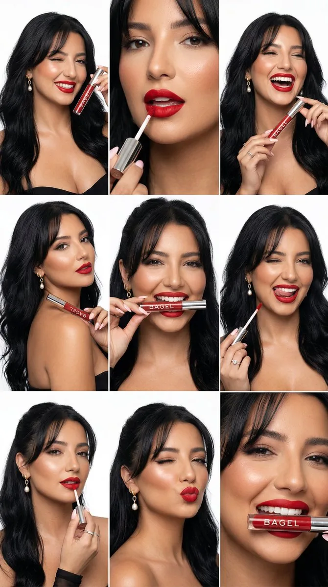 Ultra-Photoreal Beauty Campaign Contact Sheet Prompt - Nano Banana Pro AI Prompt for Product Marketing reference