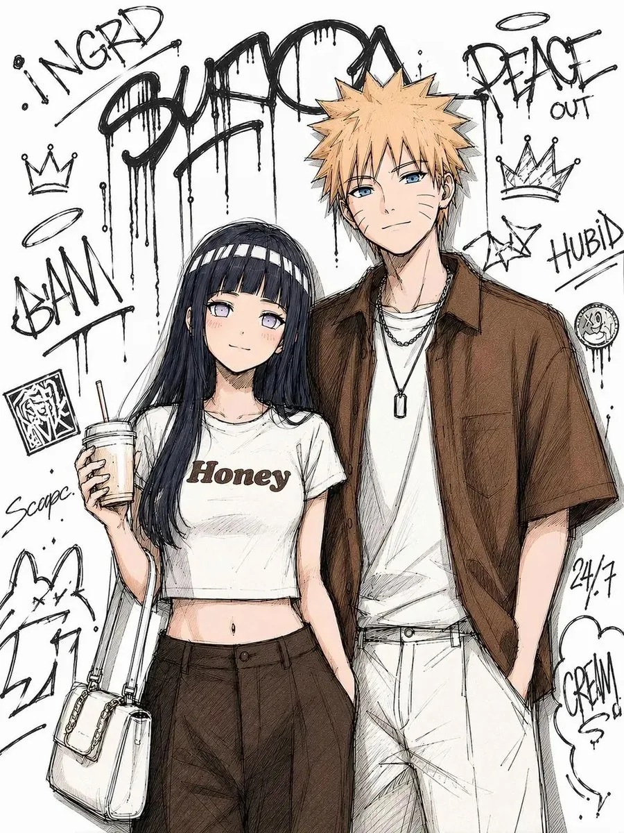Tokyo Street Fashion Anime Art reference