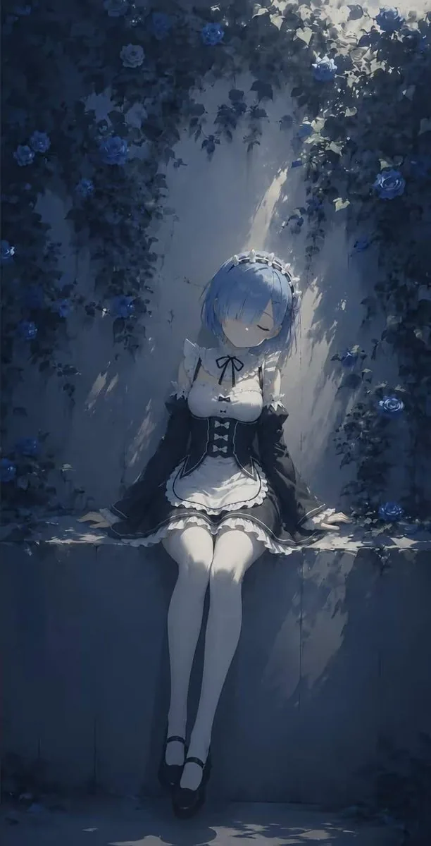 Melancholic Anime Key Visual reference