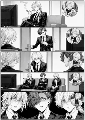 Censored Manga Page With Too Many Nuts