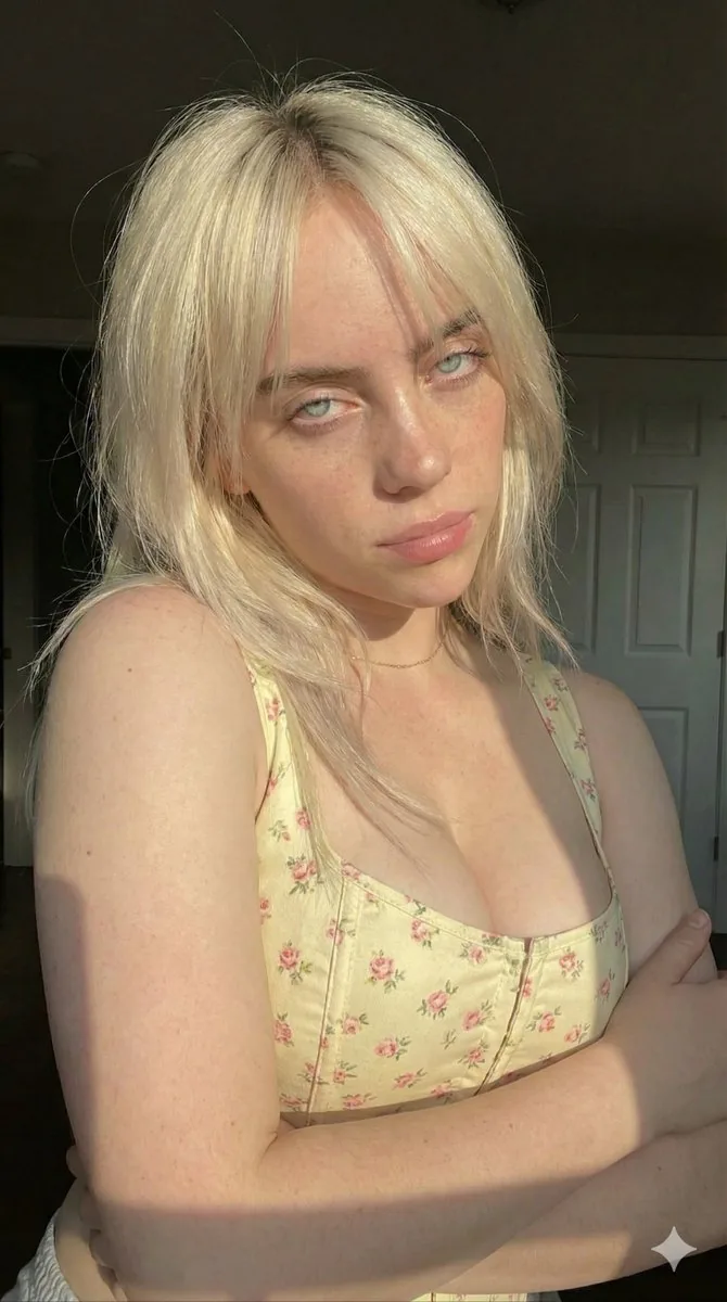 Golden Hour Freckled Portrait Prompt - Nano Banana Pro AI Prompt for Social Media Post reference