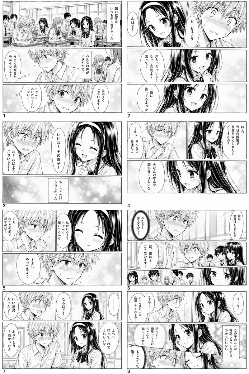 Romantic School Manga Page reference