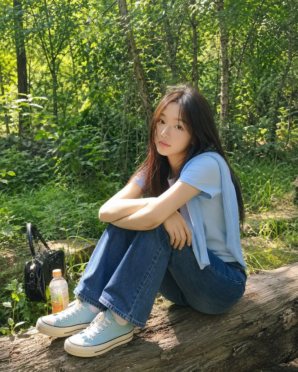 Summer Forest Lifestyle Portrait reference