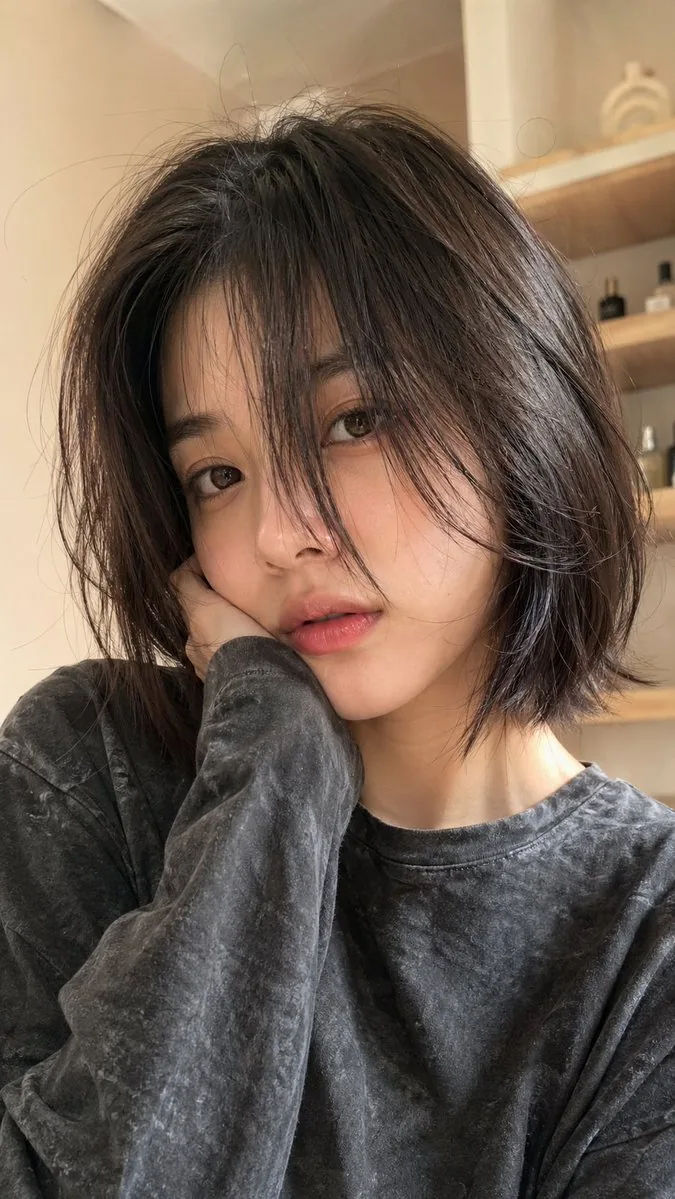 Hyper-Realistic Selfie Portrait reference