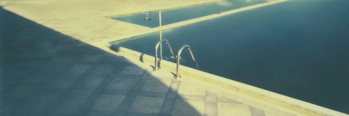 Vintage Panoramic Poolside reference