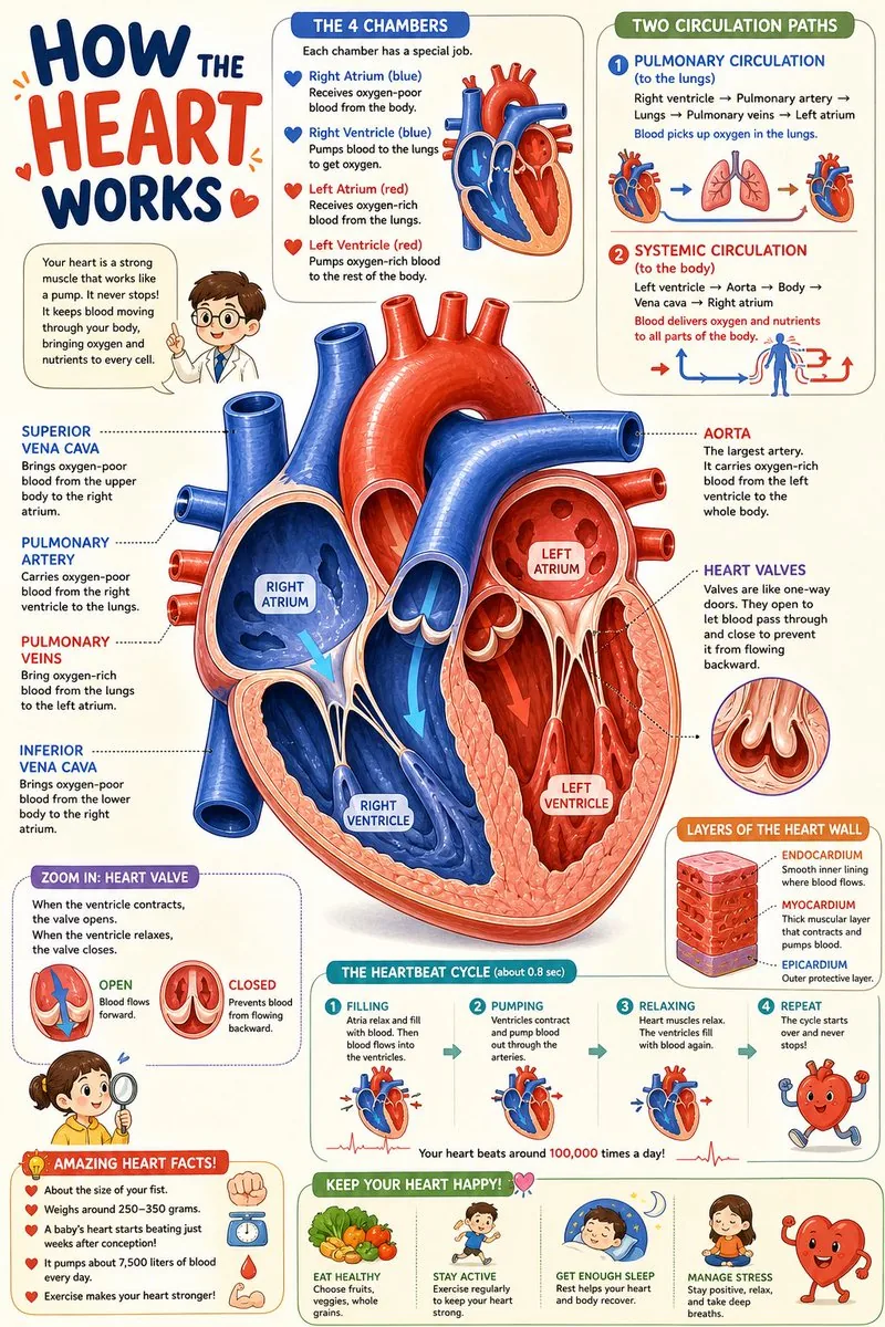 Science Book Illustration with Cutaway Diagram reference