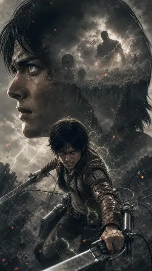 Attack on Titan Anime Poster