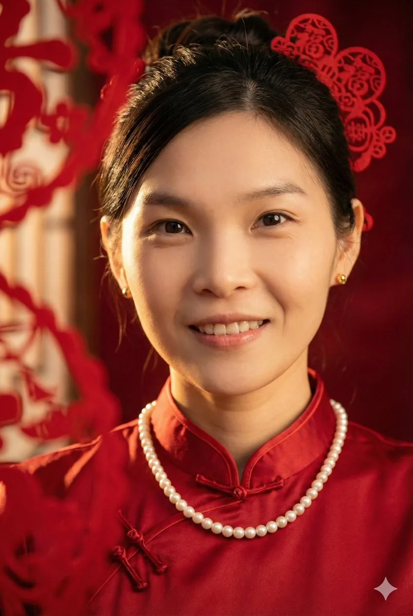 New Chinese Style Portrait with Image Consistency Requirement reference