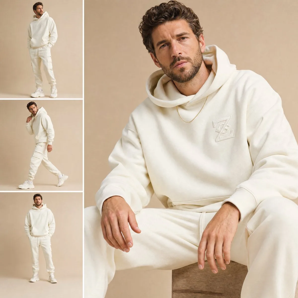 High-End Fashion Lookbook Collage reference