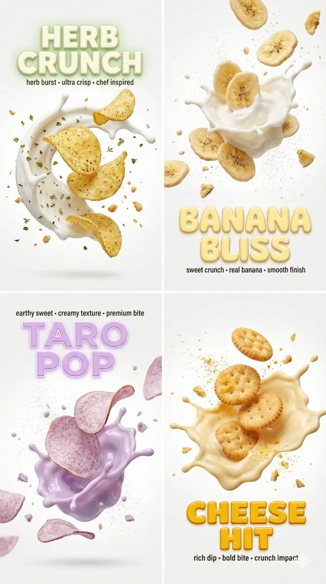 Macro Food Photography with 3D Text Overlays - Nano Banana Pro AI Prompt for Product Marketing reference