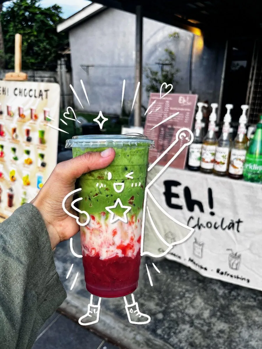 Cute Superhero Drink Doodle Photo reference