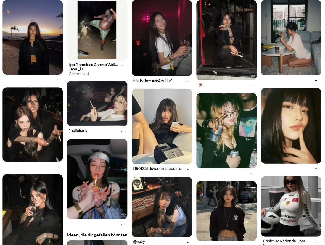 Generate an image in the style of a given moodboard reference
