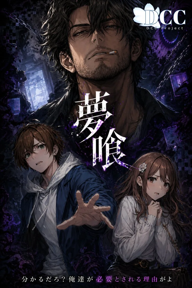 Dark Fantasy RPG Key Visual Poster reference