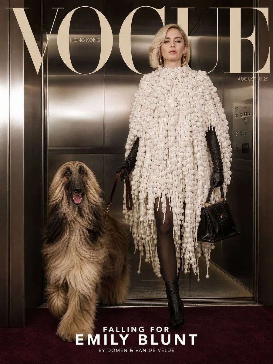 Vogue Cover with Emily Blunt reference