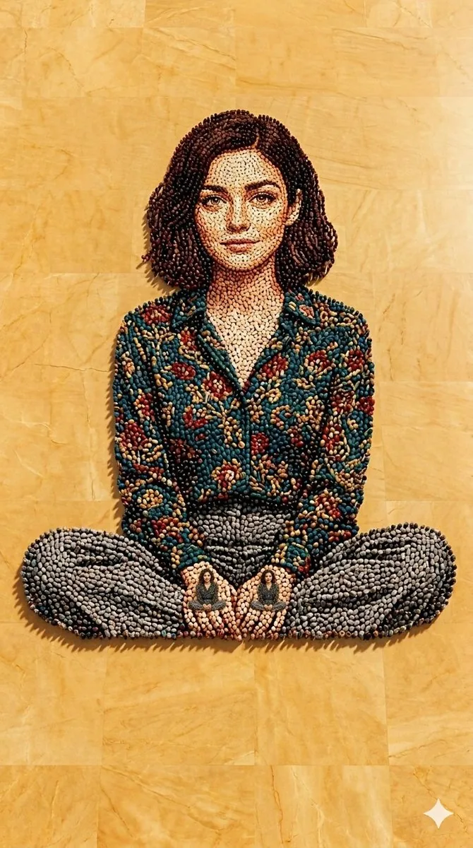 Recursive Human Figure Mosaic reference