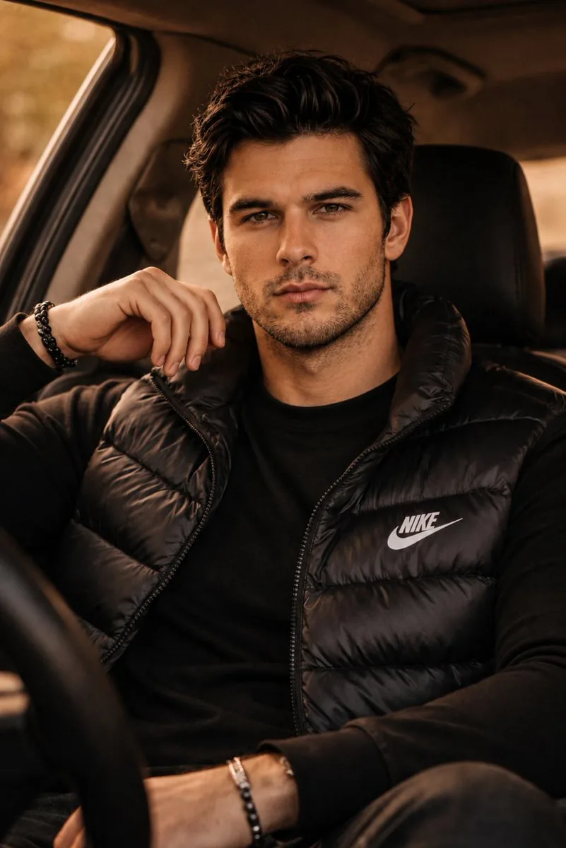 Luxury SUV Fashion Portrait reference