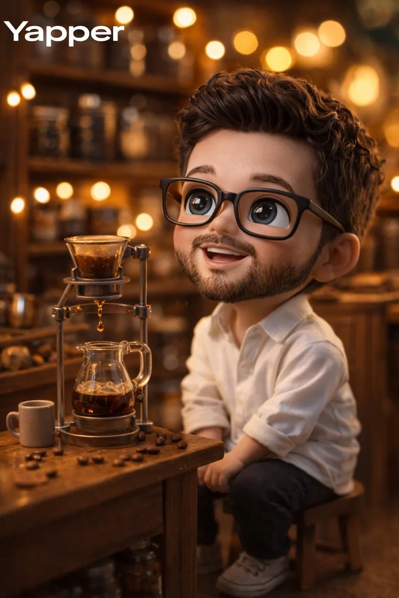 Miniature Diorama Scene in a Vintage Café reference
