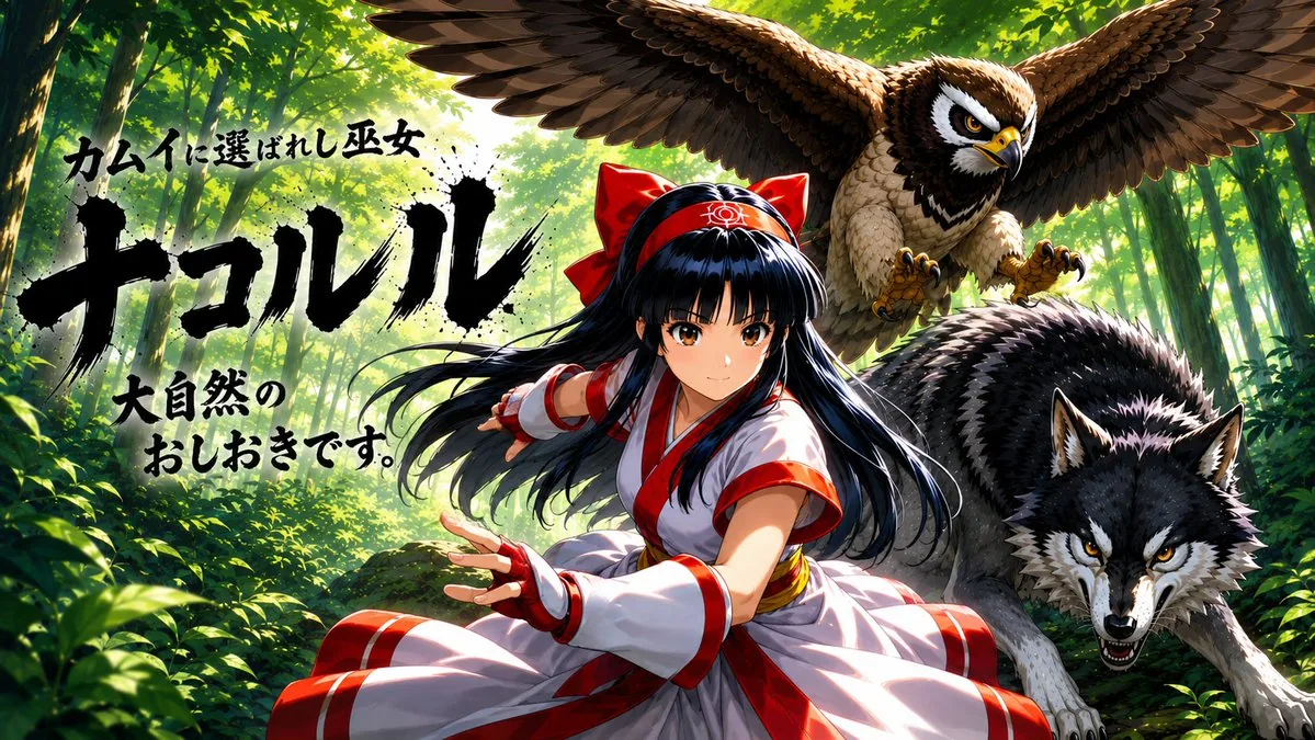 Nakoruru Forest Anime Poster reference