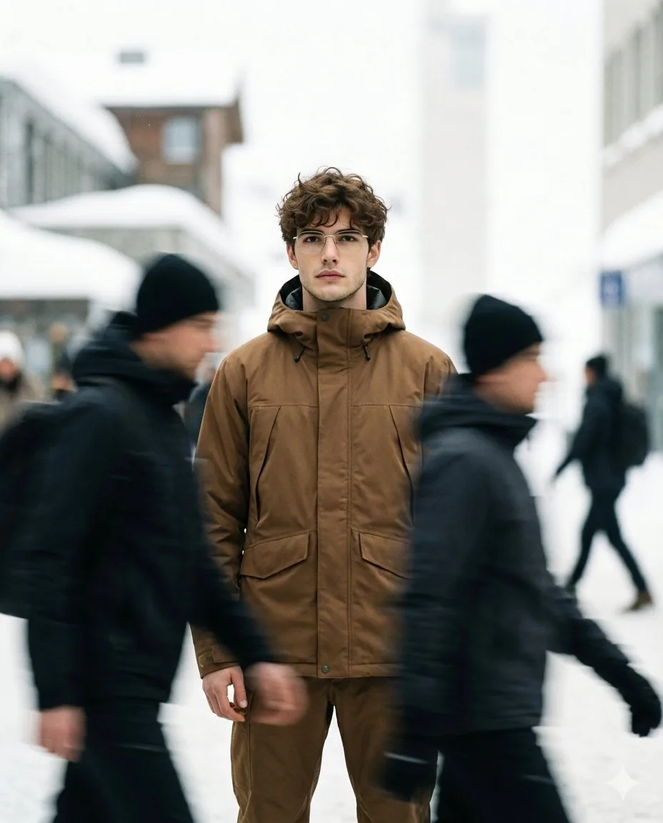 High Fashion Magazine Pictorial with Motion Blur reference