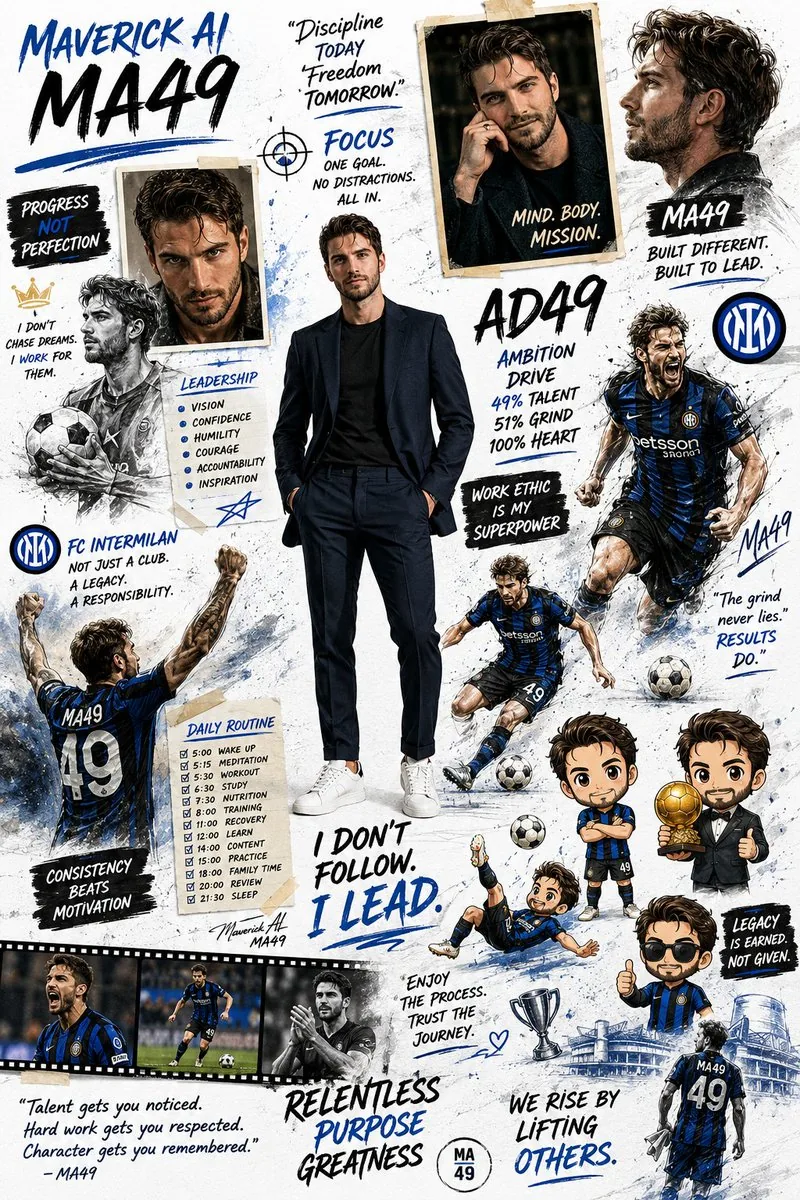 Motivational Sports Scrapbook Collage reference