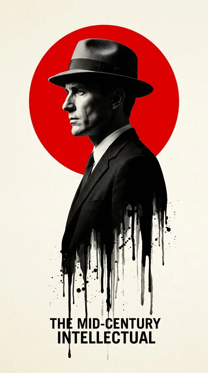 Noir Melting Ink Poster reference