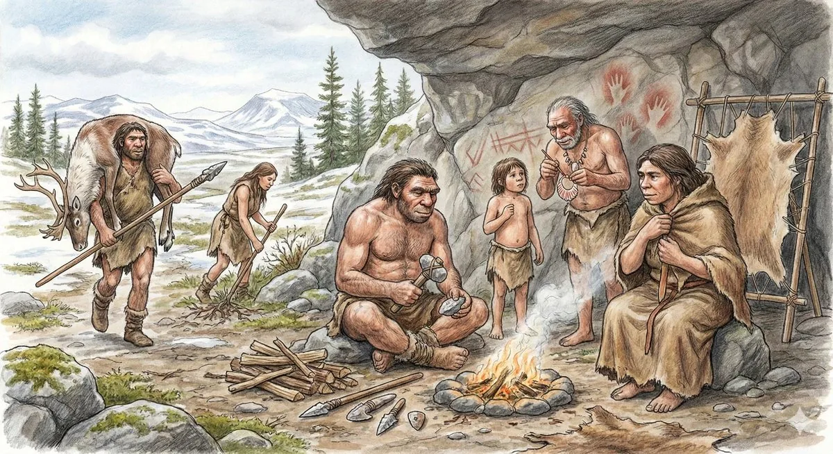 Neanderthal image generation based on expert knowledge reference