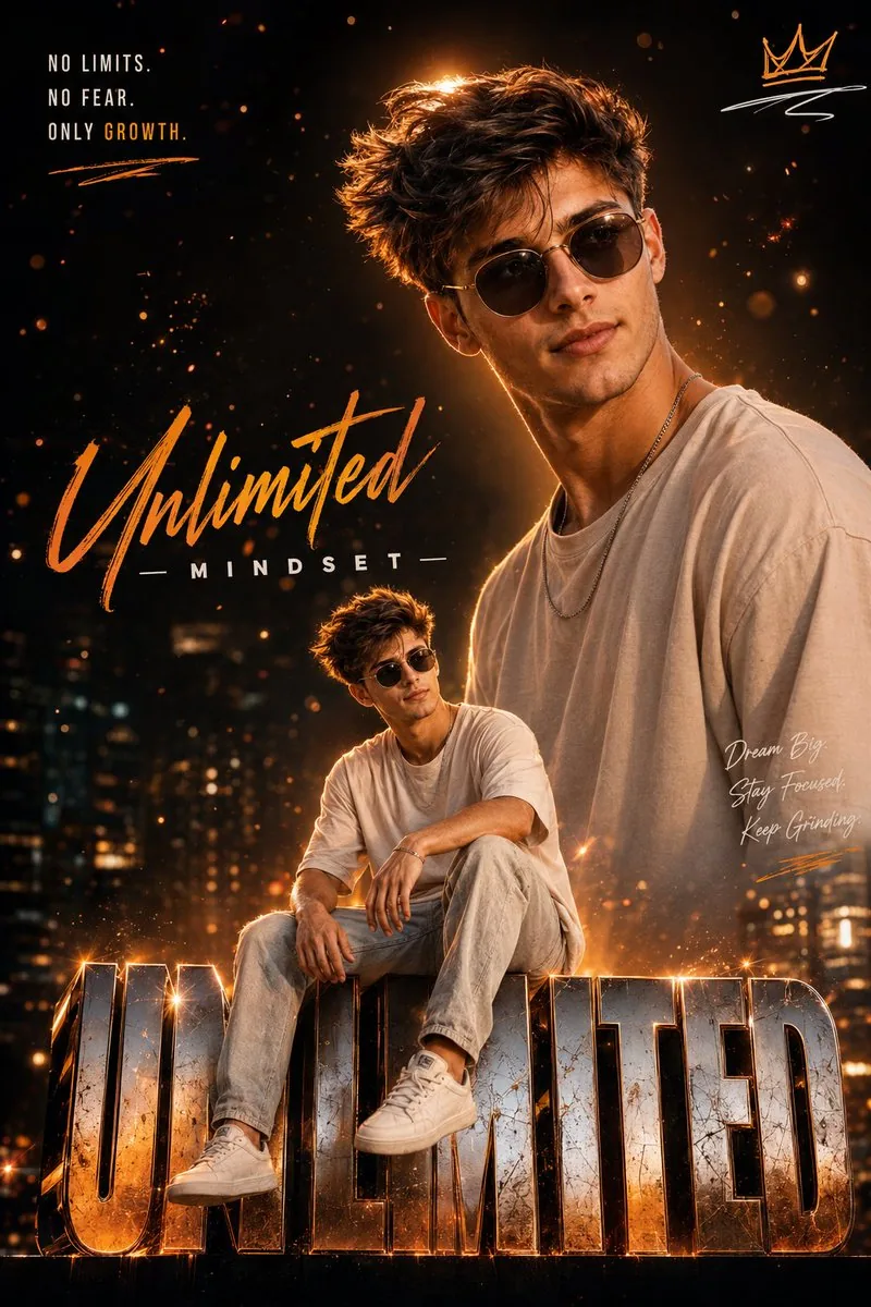 Instagram Milestone Influencer Poster reference
