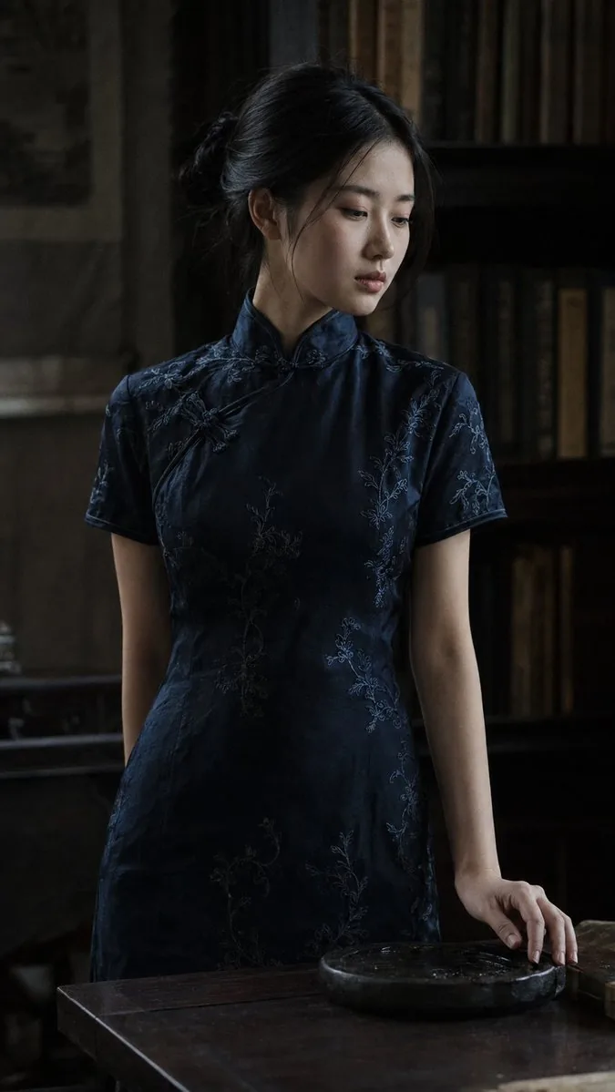 Classical Study Room Portrait reference