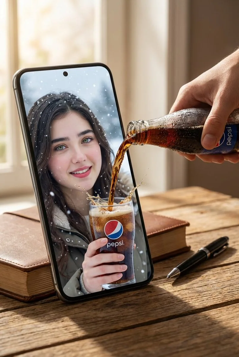 Surreal Pepsi Advertising Concept reference