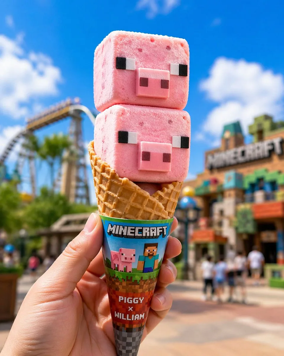 Co-branded IP Ice Cream Design reference