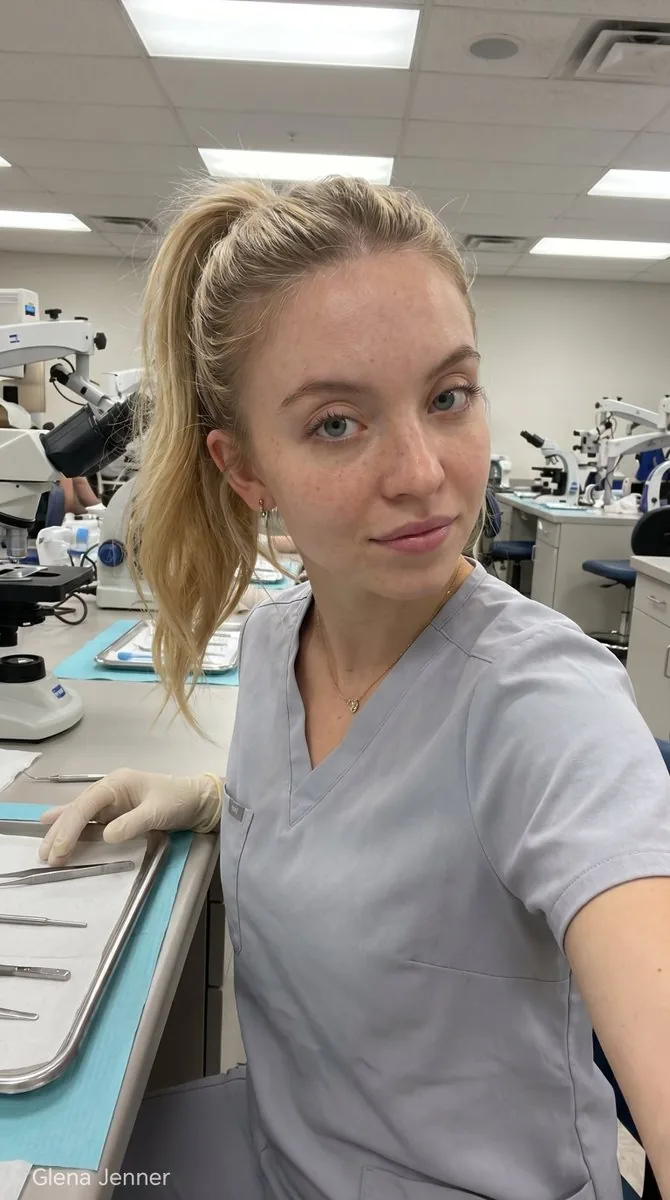 Medical Laboratory Training Portrait - Nano Banana Pro AI Prompt for Social Media Post reference